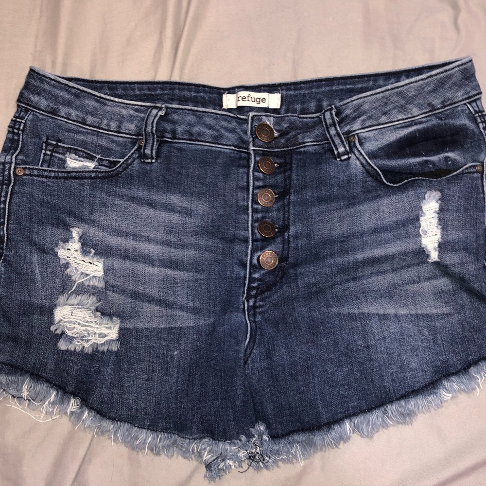Charlotte Russe Ripped Jean Shorts!